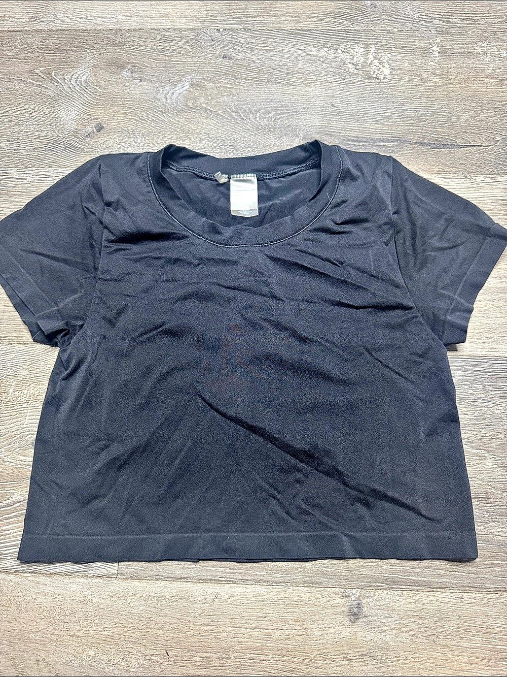 Aritzia Sunday Best Short Sleeve Shirt in Black Size Small 1524